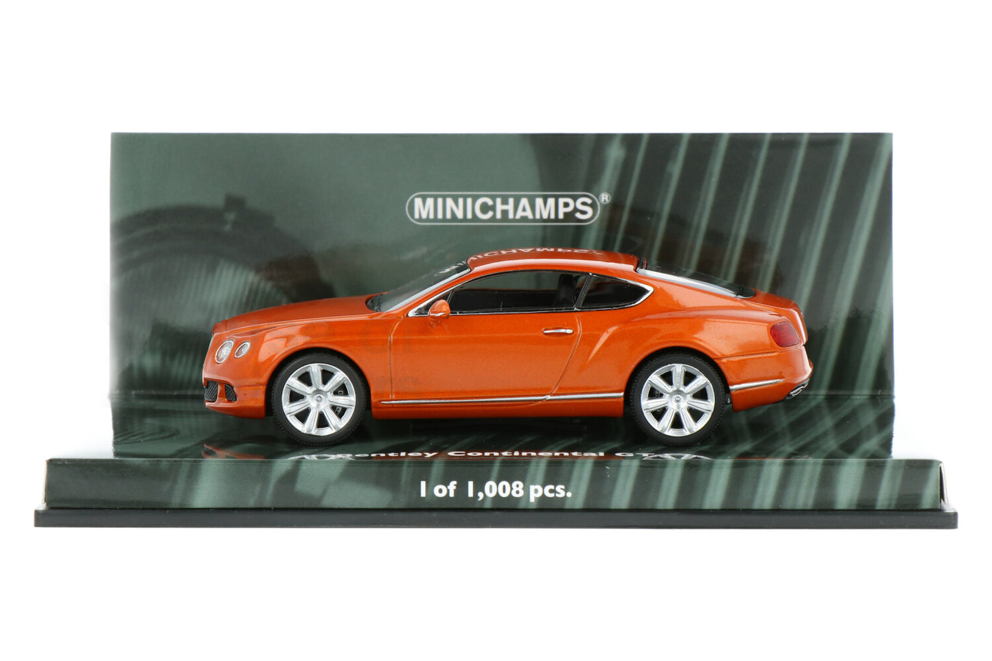 Minichamps 1:43 Bentley Continental GT 2011 Orange Metallic 436139981