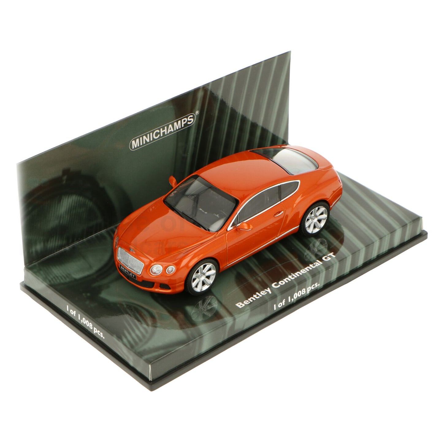 Minichamps 1:43 Bentley Continental GT 2011 Orange Metallic 436139981