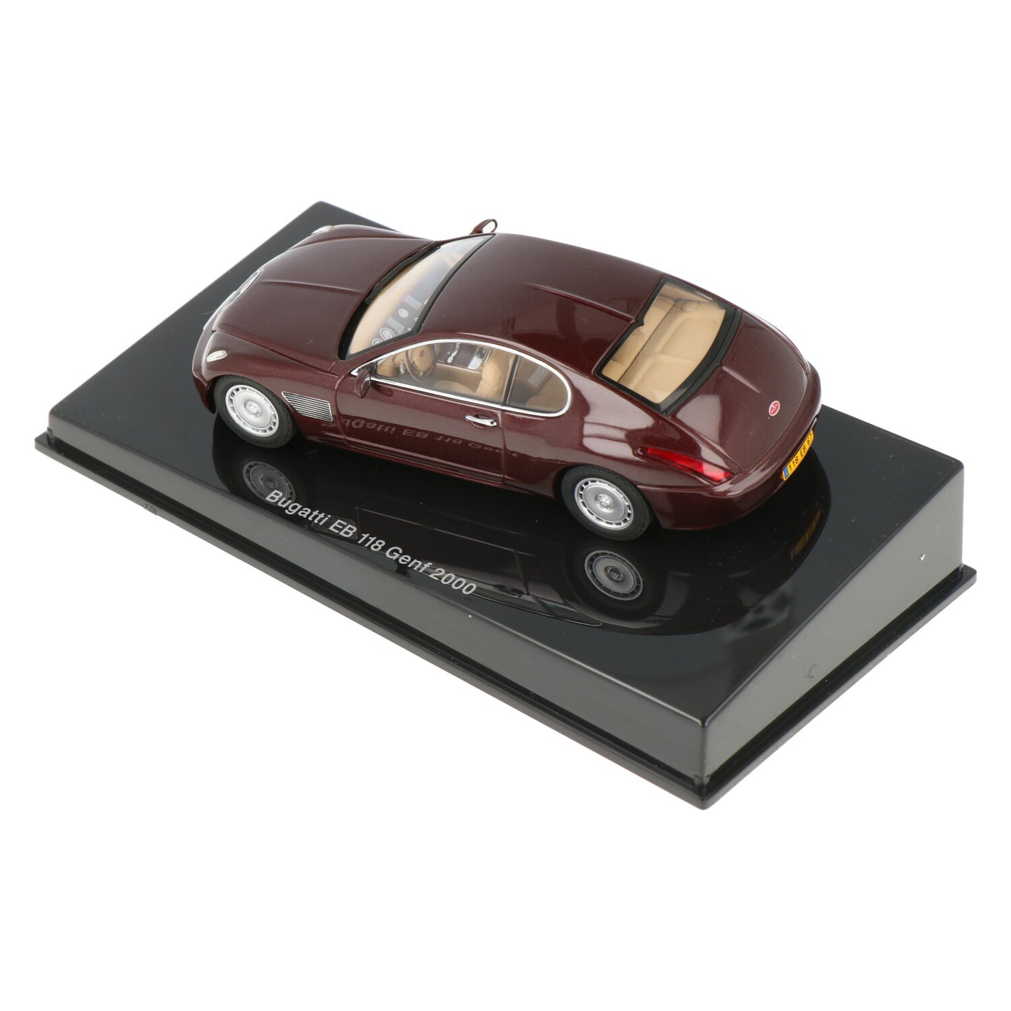 AUTOart 1:43 Bugatti EB118 Genf 2000 Dark Red Metallic 50922