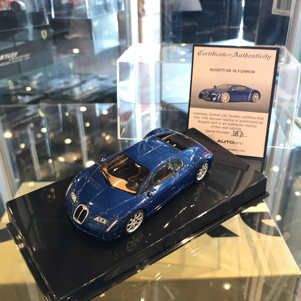 AUTOart 1:43 Bugatti EB 18.4 Chiron 50911
