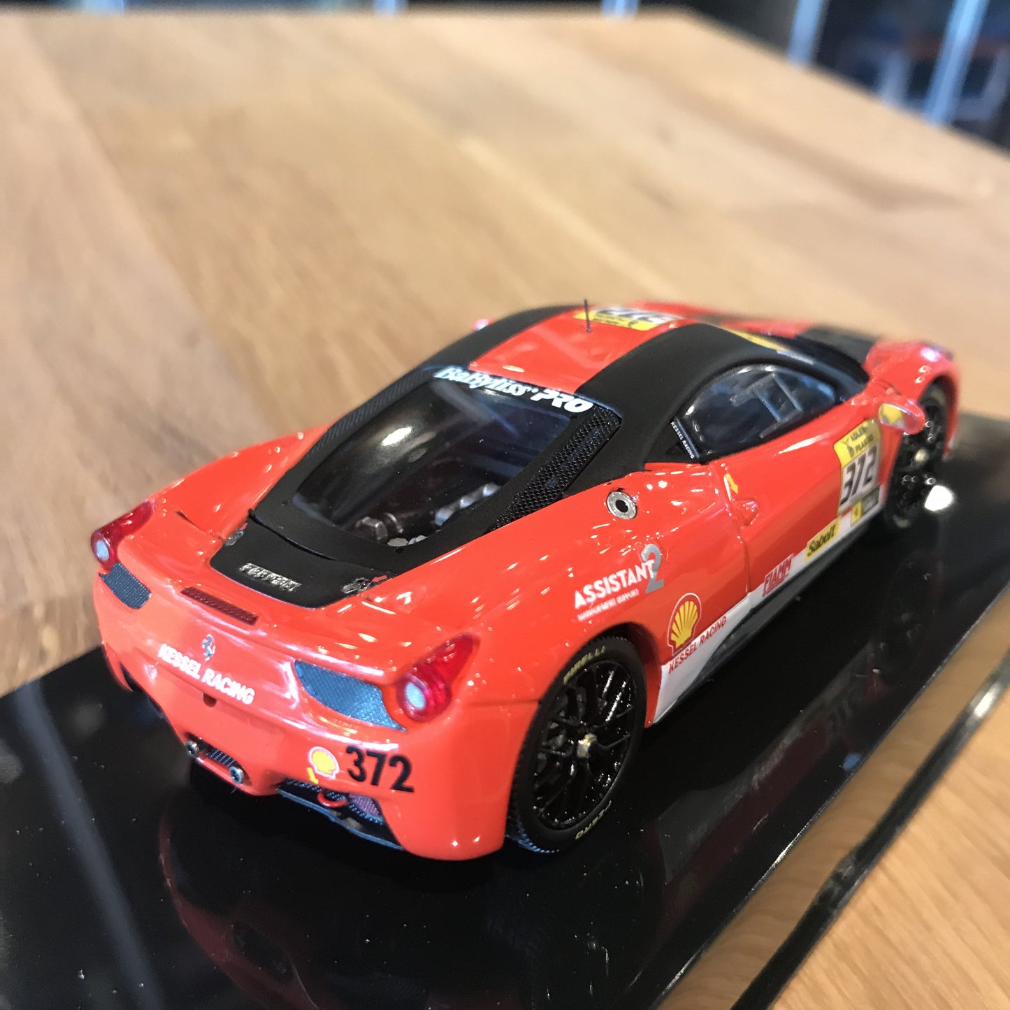 HotWheels 1/43 Elite Ferrari 458 Italia Challenge #372 2011 X5506