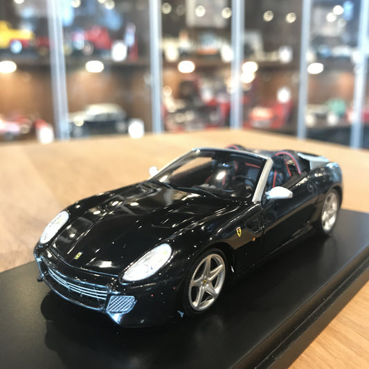 TSM 1:43 2011 Ferrari 599 Sa Aperta Roadster Black TSM11FJ005