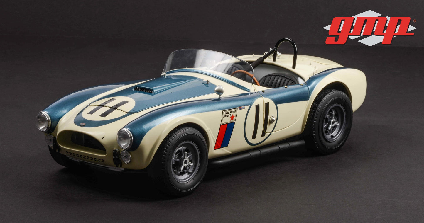 GMP 1:12 1963 Shelby 289 Competition Cobra CSX2011 - #11 John Everly / 1963 Nassau, Bahamas Speed Week GMP-12803