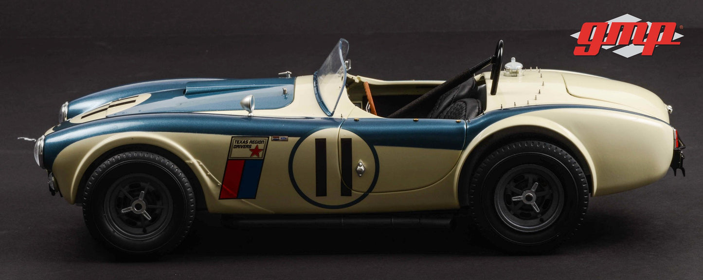 GMP 1:12 1963 Shelby 289 Competition Cobra CSX2011 - #11 John Everly / 1963 Nassau, Bahamas Speed Week GMP-12803