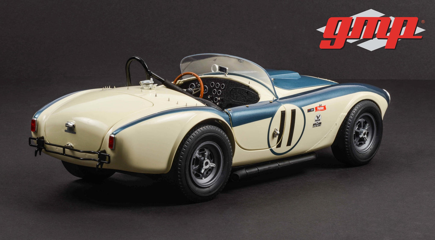 GMP 1:12 1963 Shelby 289 Competition Cobra CSX2011 - #11 John Everly / 1963 Nassau, Bahamas Speed Week GMP-12803
