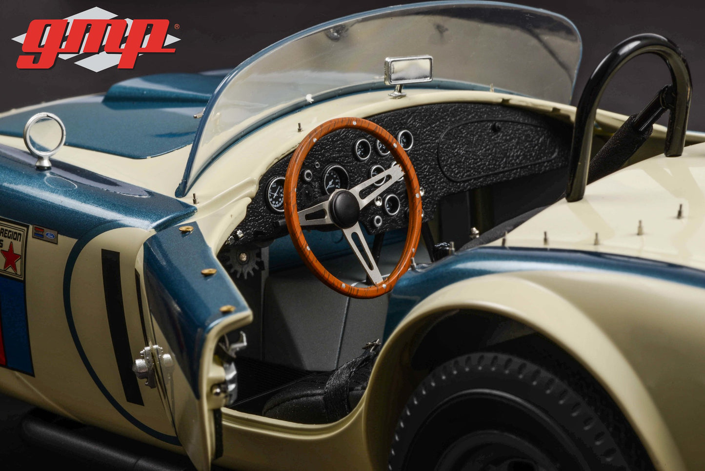 GMP 1:12 1963 Shelby 289 Competition Cobra CSX2011 - #11 John Everly / 1963 Nassau, Bahamas Speed Week GMP-12803