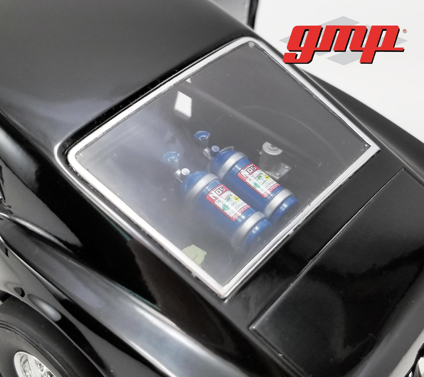 GMP 1:18 1969 Ford Mustang Gasser - Show Stopper - Triple Gloss Black GMP-18932