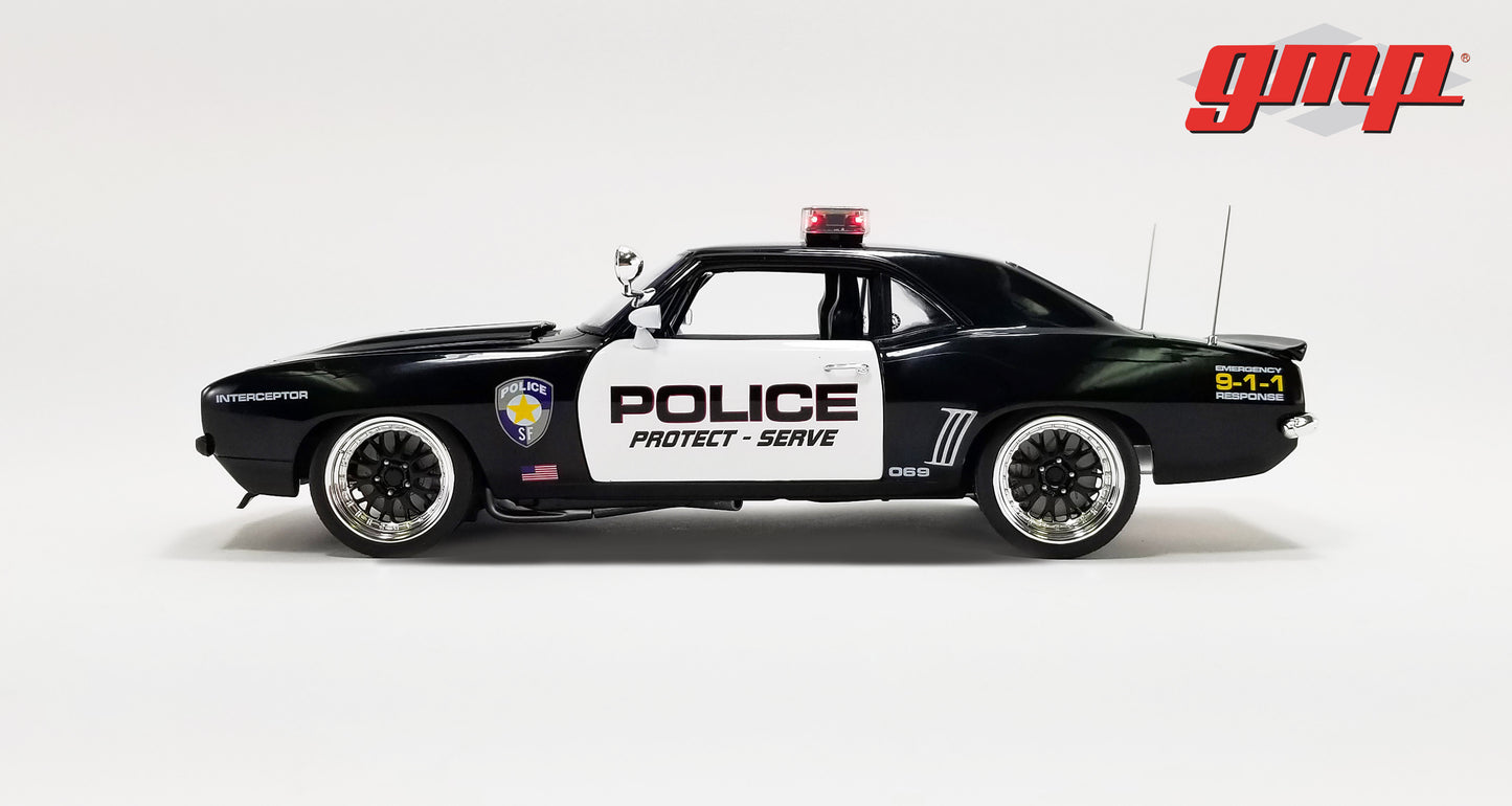 GMP 1:18 1969 Chevrolet Camaro - Street Fighter Police Interceptor GMP-18935