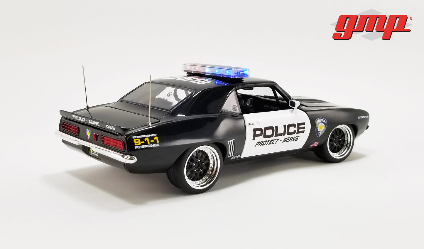 GMP 1:18 1969 Chevrolet Camaro - Street Fighter Police Interceptor GMP-18935