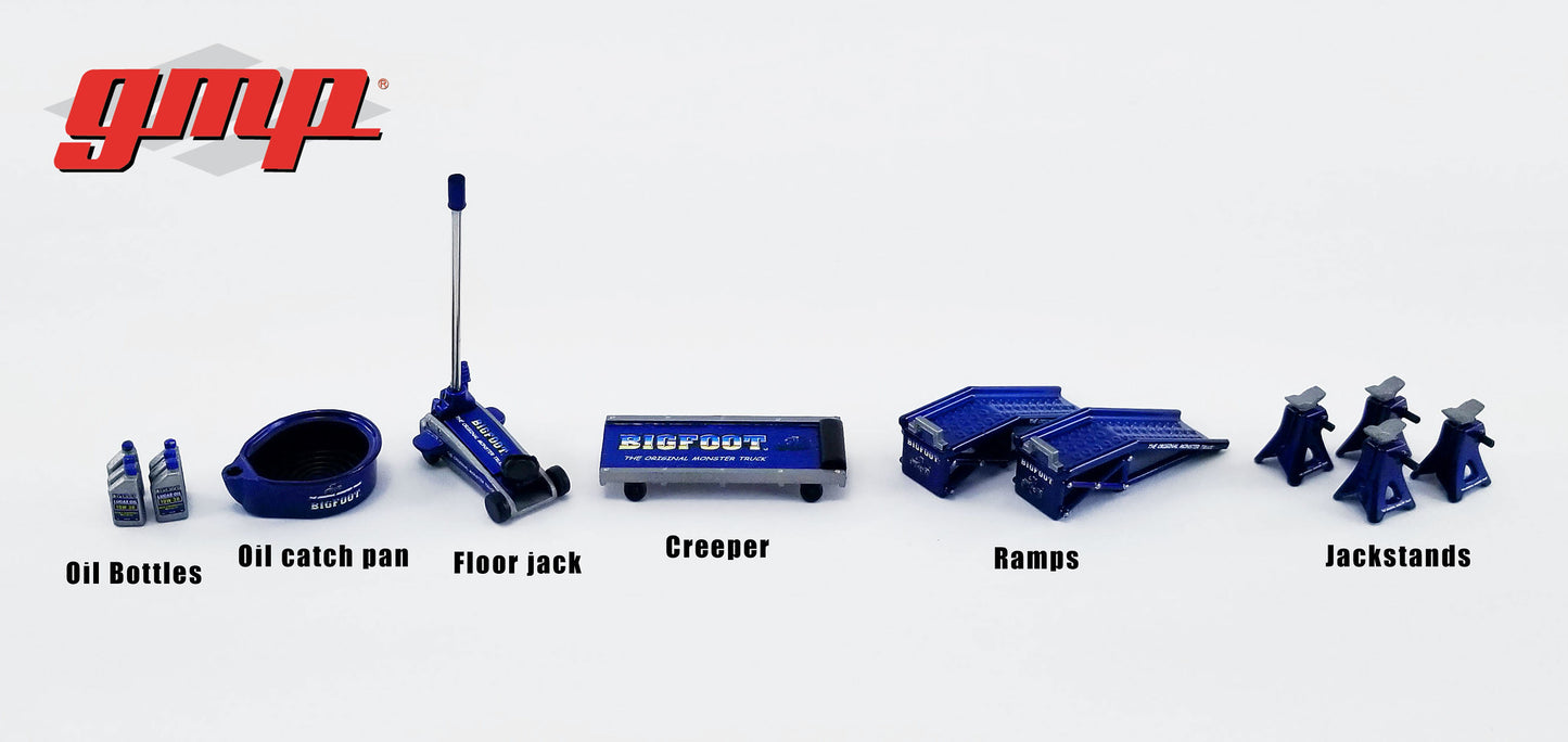 GMP 1:18 GMP Shop Tool Set #2 - Bigfoot #1 The Original Monster Truck Shop Tools GMP-18944