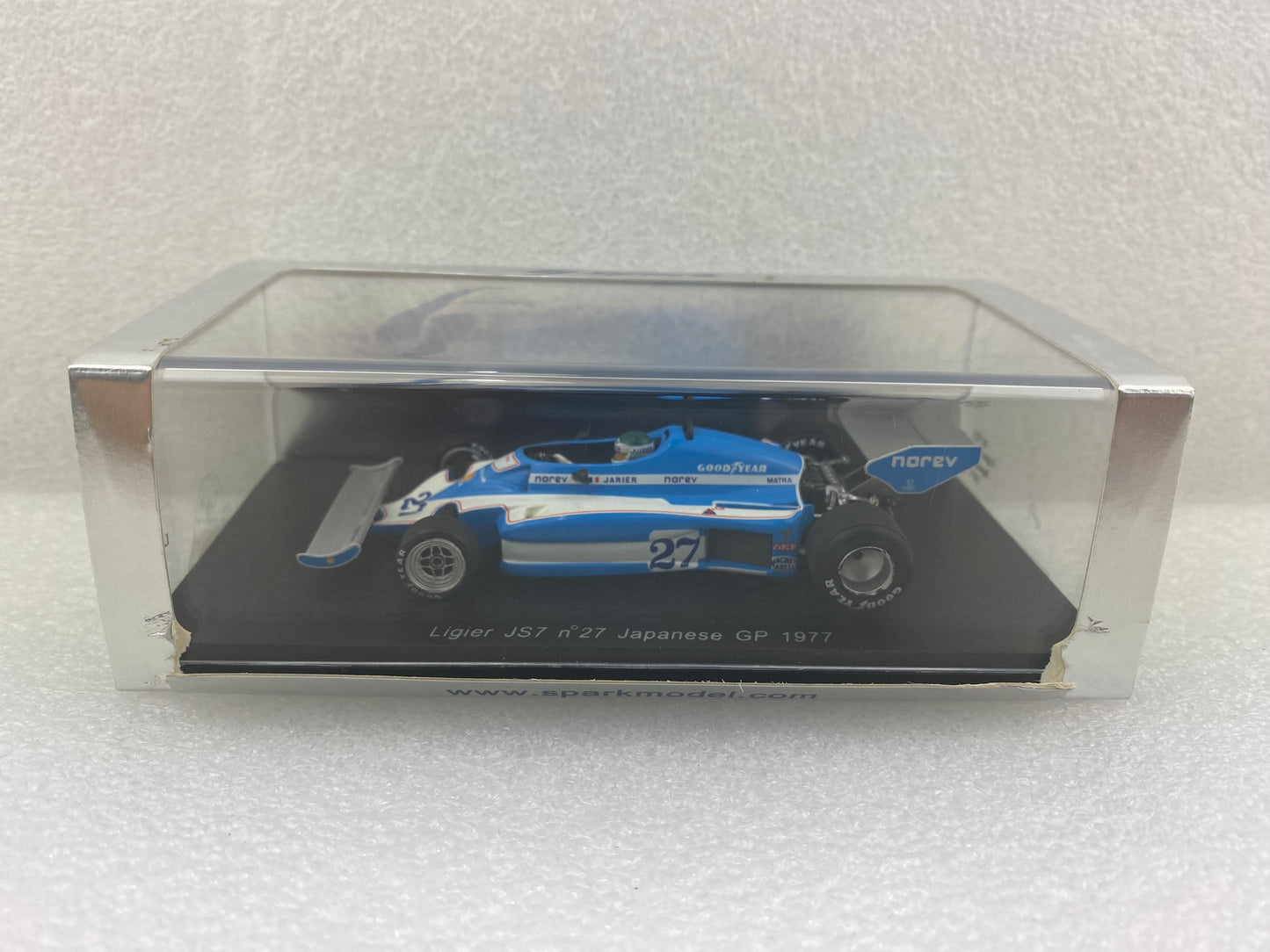 Spark 1:43 Ligier JS7 #27 Jean-Pierre Jarier Japanese GP 1977 S1723