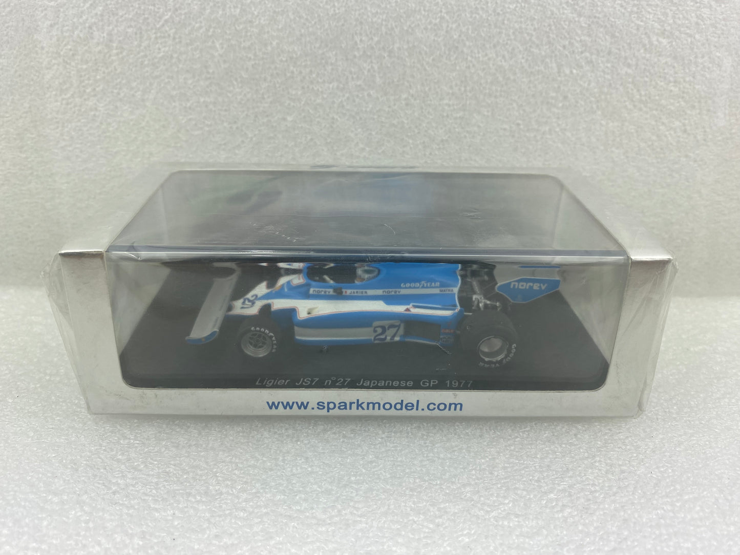 Spark 1:43 Ligier JS7 #27 Jean-Pierre Jarier Japanese GP 1977 S1723