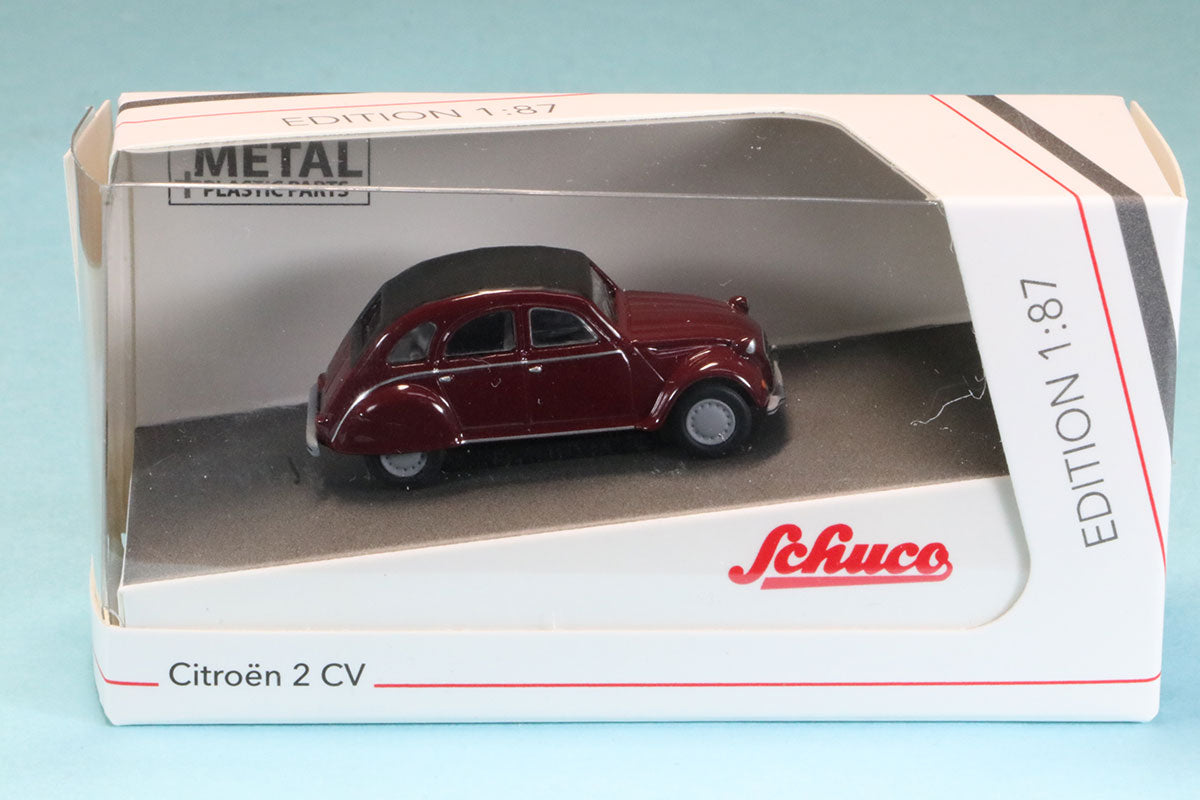 Schuco 1:87 Citroen 2CV Red 452670000