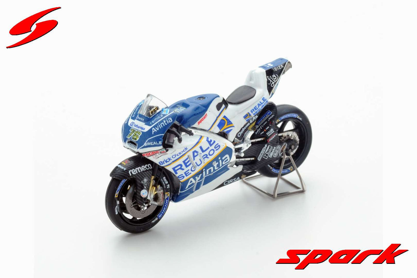 Spark 1:43 Ducati GP15 #76 Loris Baz Reale Avintia Racing Qatar MotoGP 2017 M43025