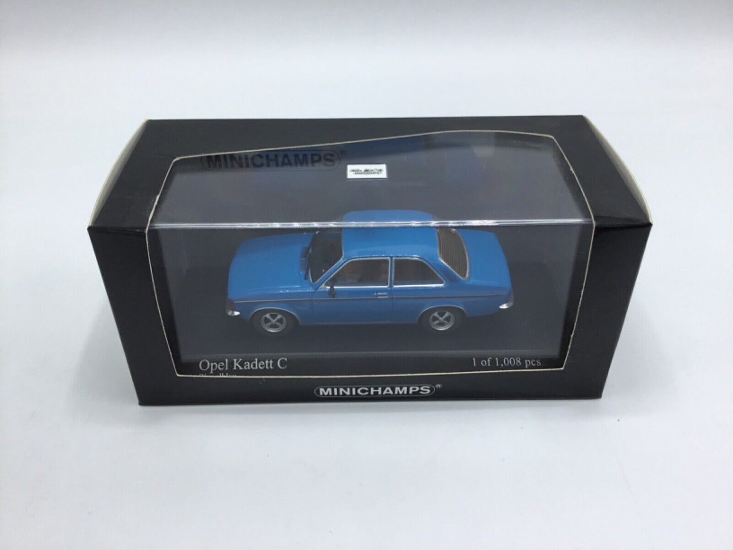 Minichamps 1:43 1978 Opel Kadett C Berlina Blue 400048101