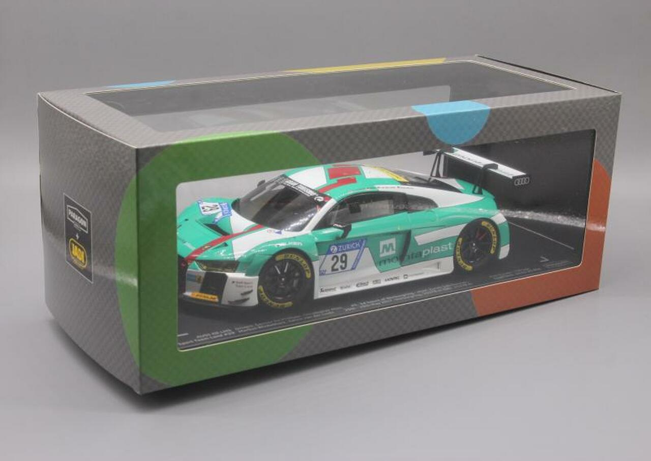 Paragon 1:18 Audi R8 LMS: Montaplast / Land-Motorsports #29 (DE) 2017 24 Hours Nurburgring:1st PA-88110