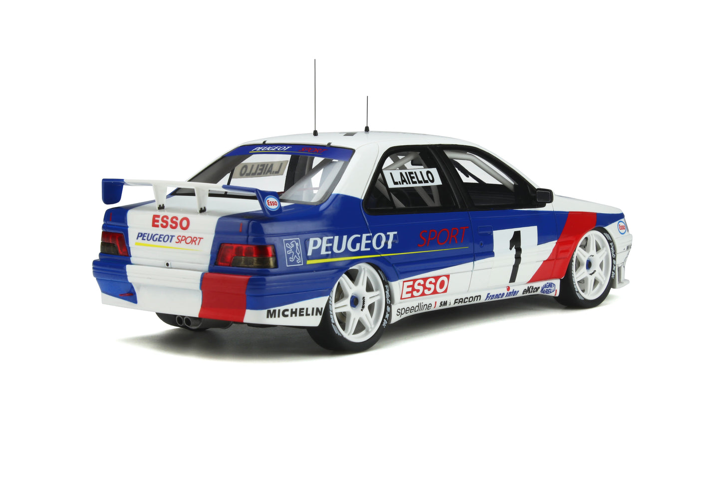 OTTO 1:18 Peugeot 405 MI16 Super Tourisme Laurent Aiello #1 OT364