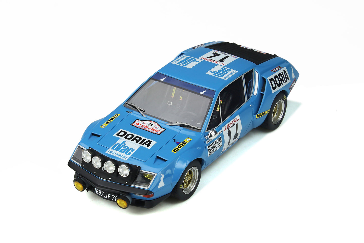 OTTO 1:18 1976 Alpine A310 1600 Gr.4 Tour de Corse #14 OT813
