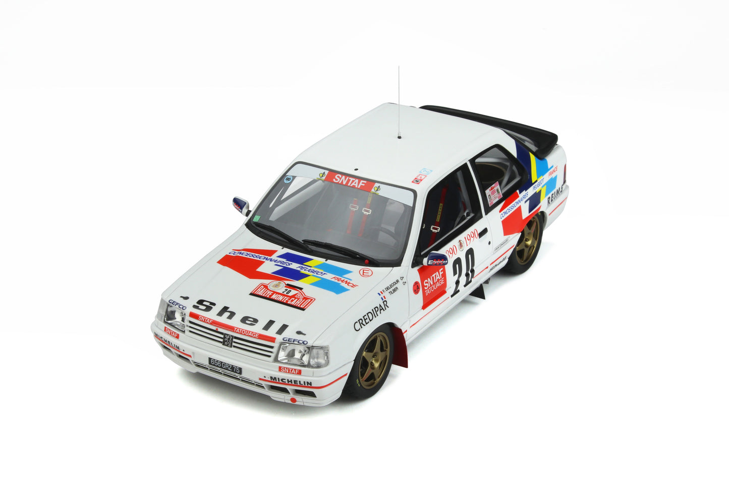 OTTO 1:18 1990 Peugeot 309 Gr. A #20 Monte Carlo Rally OT943