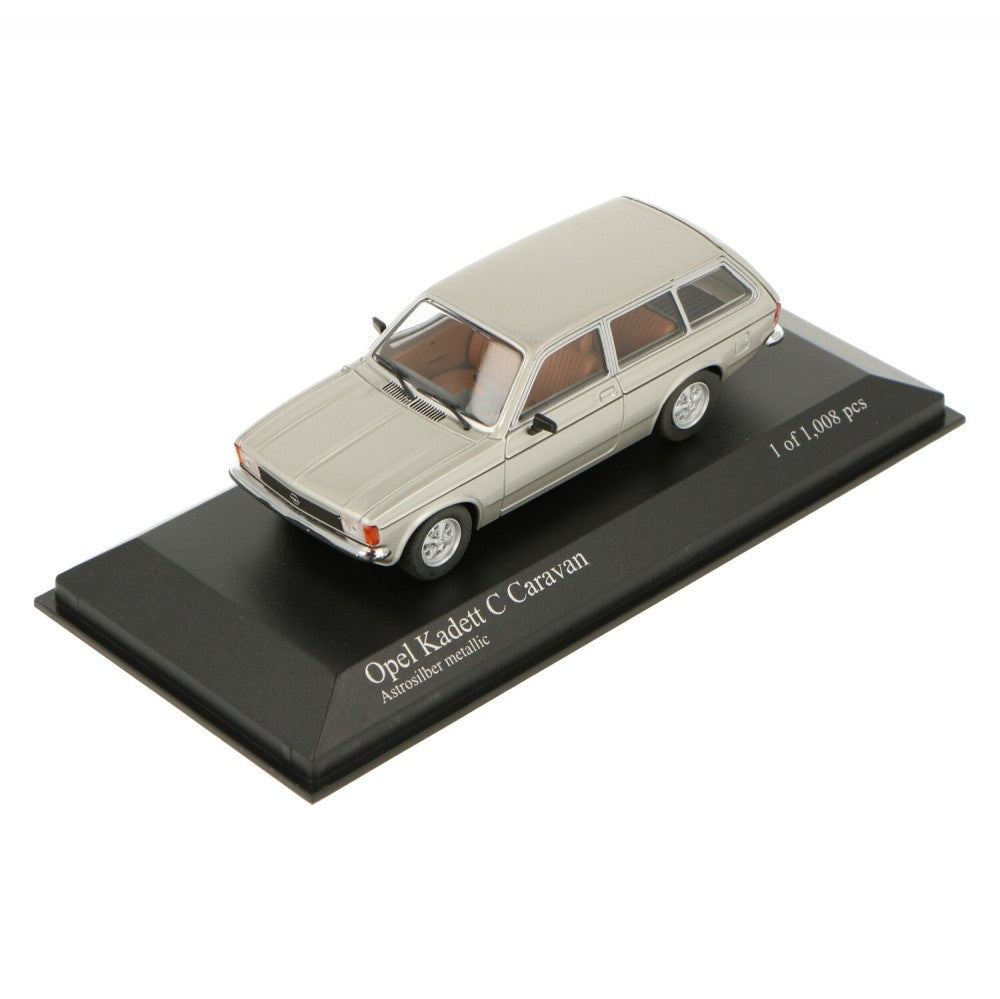 Minichamps 1:43 Opel Kadett C Caravan L 1978 Silver 400048111