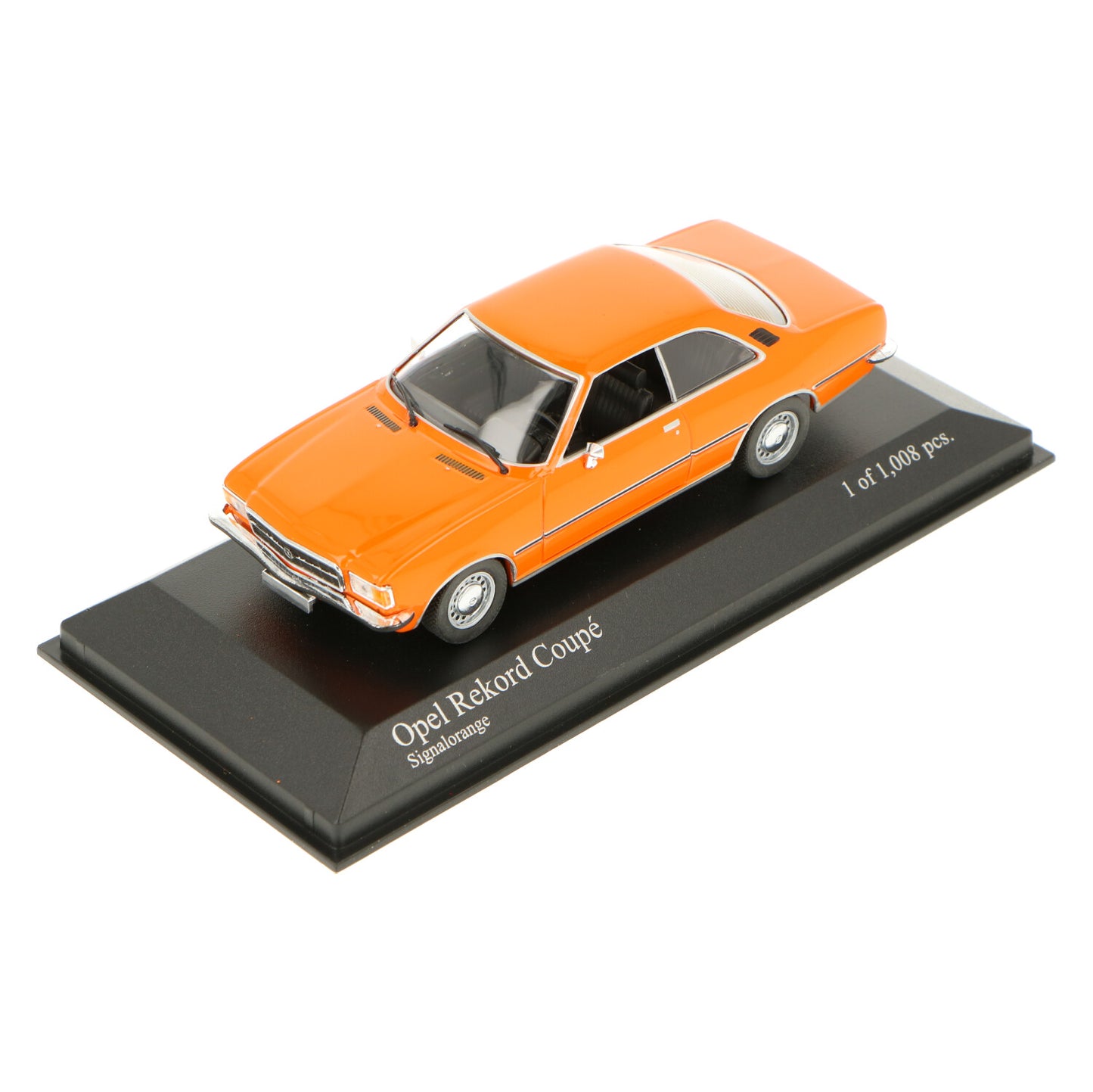 Minichamps 1:43 Opel Rekord D Coupe 1975 Orange 400044024