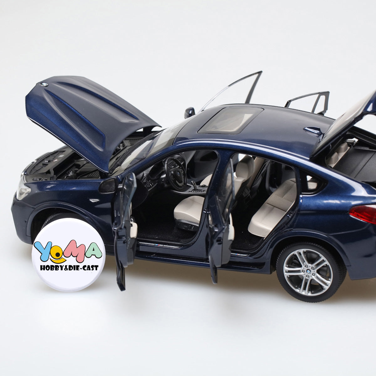 Paragon 1:18 BMW X4 Imperial blue PA-97092