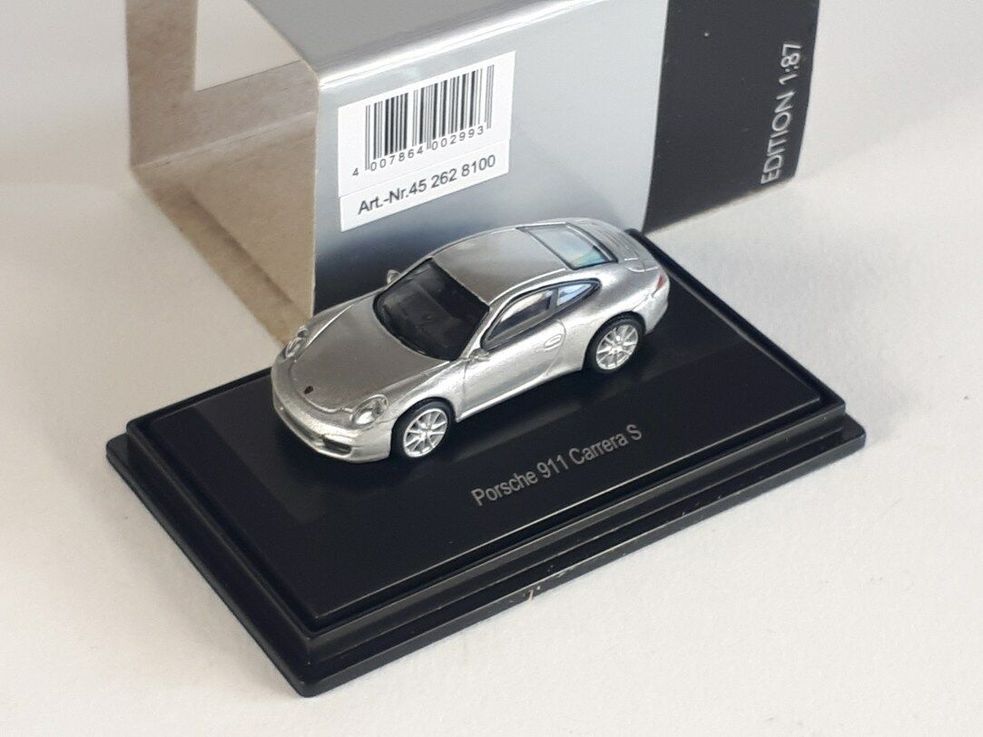 Schuco 1:87 Porsche 911 (991) Carrera S Coupe silver 452628100