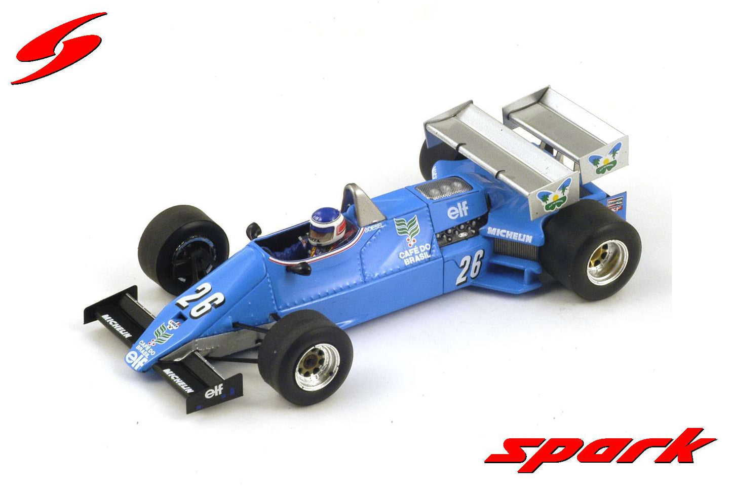 Spark 1:43 Ligier JS21 #26 Raul Boesel Monaco GP 1983 S1794