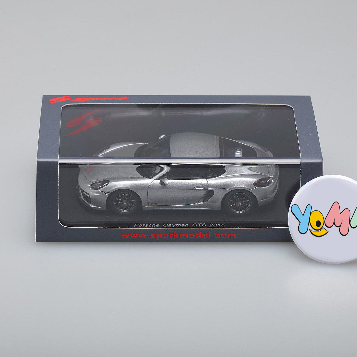 Spark 1:43 Porsche Cayman GTS 2016 Silver S4940