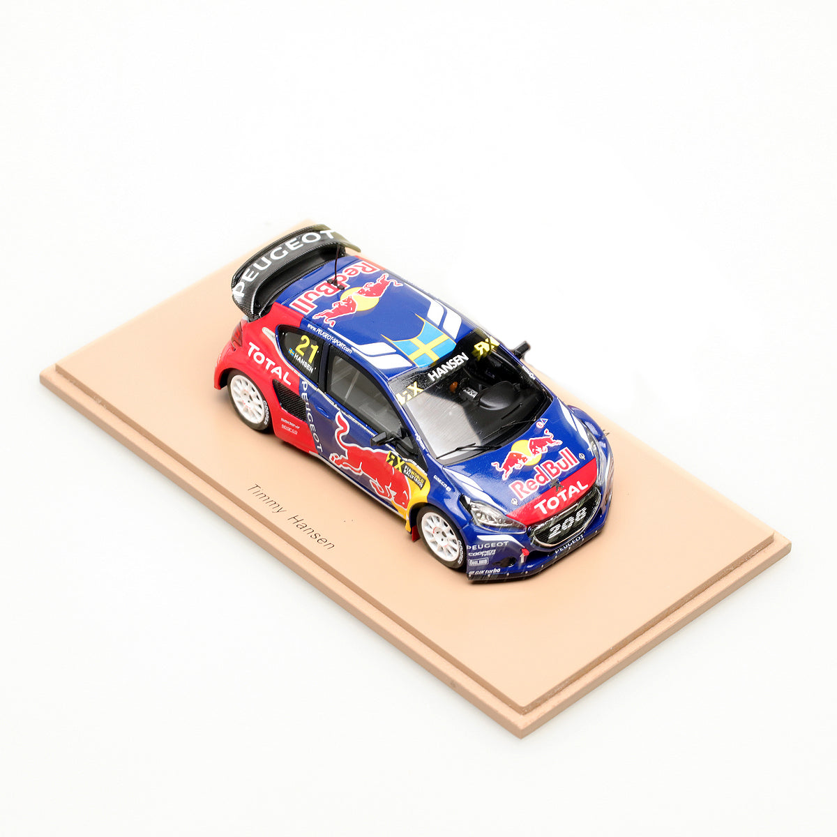 Spark 1:43 Peugeot 208 WRX #21 Timmy Hansen Winner World RX of Canada 2016 S5194