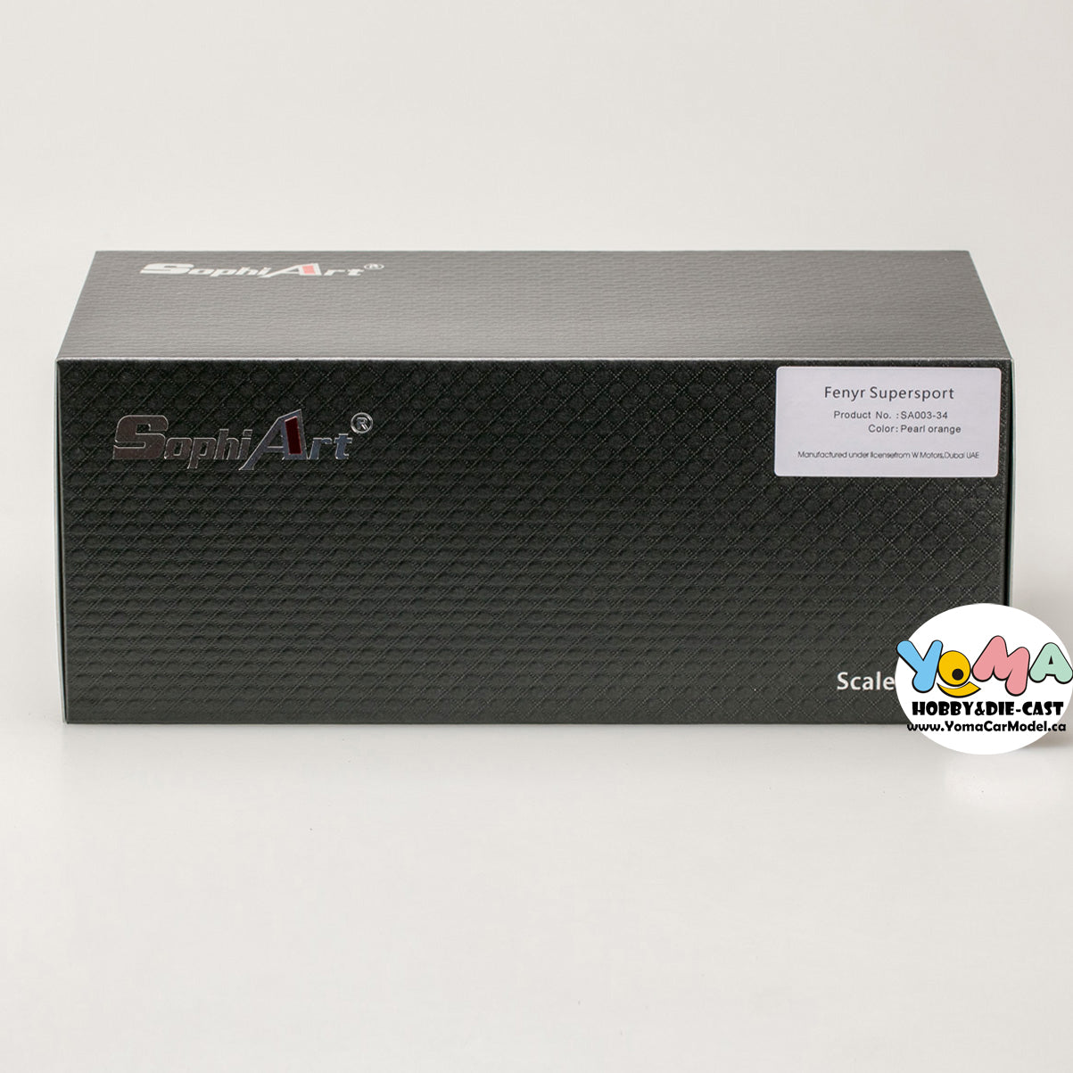 Frontiart SophiArt 1:18 W Motor Fenyr Supersport after Lykan Orange SA003-34