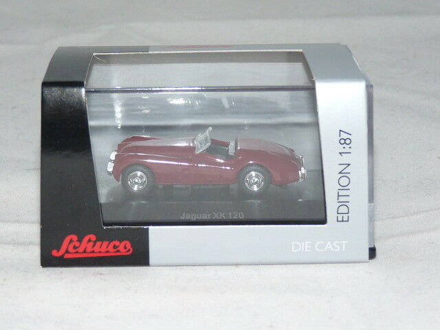 Schuco 1/87 Jaguar XK 120 red 452632600