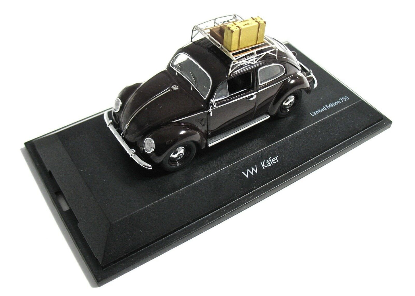Schuco 1:43 Volkswagen beetle wine red 450256800
