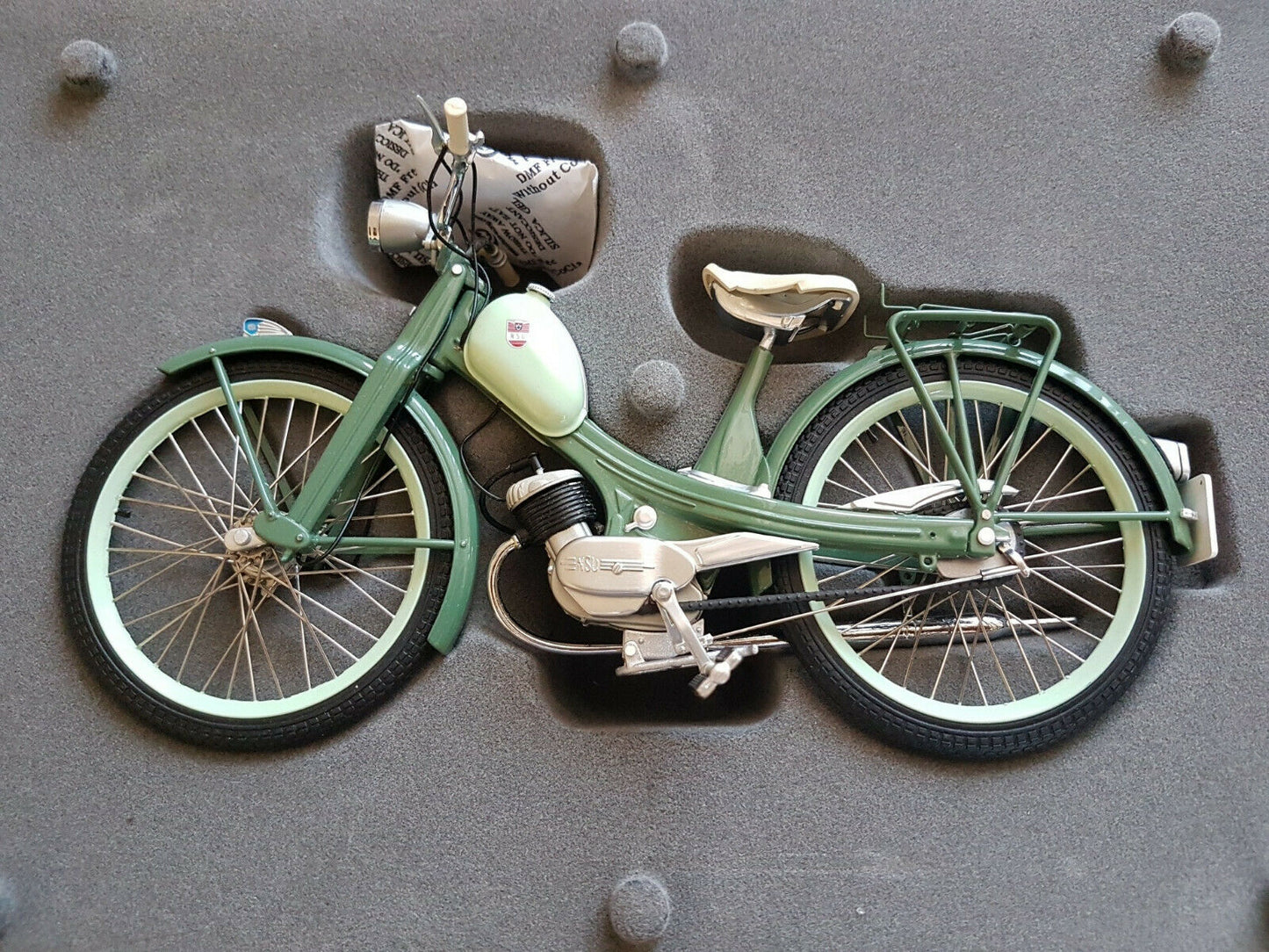 Schuco 1:10 NSU Quickly With Figure 450662800