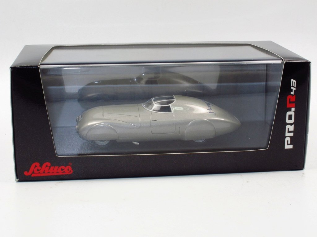 Schuco 1:43 Hanomag Diesel World Record Car Silver Metallic 450893400