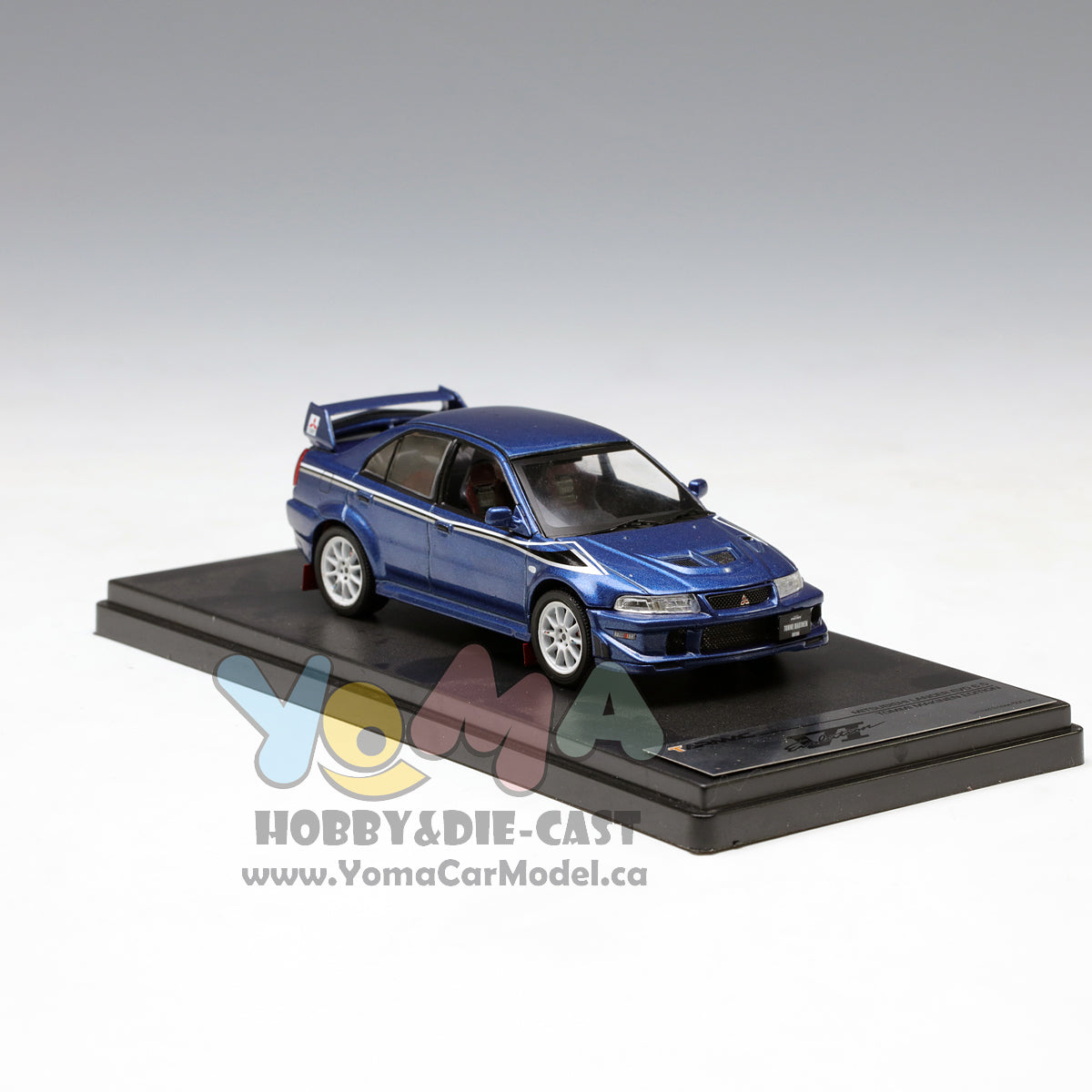 Tarmac Works 1:43 Mitsubishi Lancer Evolution 6.5 Blue T43-004-BL