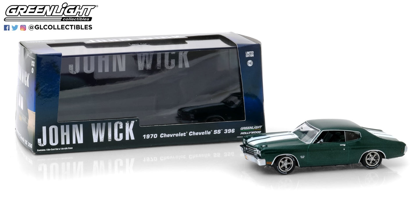 GreenLight 1/43 John Wick (2014) - 1970 Chevrolet Chevelle SS 396 86541