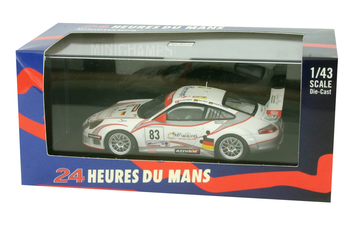 Minichamps 1:43 Porsche 911 GT3 RSR #83 Le Mans 2006 Nielsen 400066483