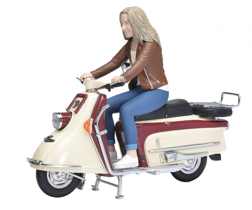 Schuco 1:10 Heinkel Tourist 103 A2 with rider 450654400