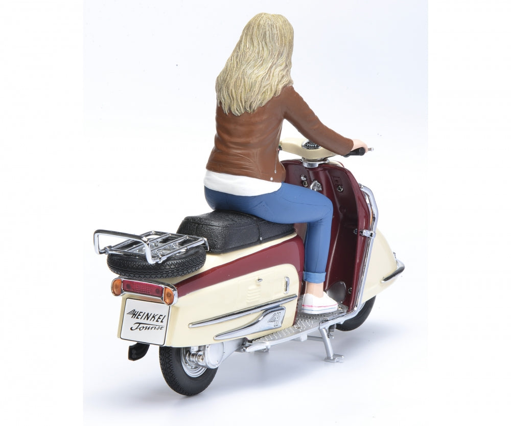 Schuco 1:10 Heinkel Tourist 103 A2 with rider 450654400