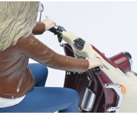 Schuco 1:10 Heinkel Tourist 103 A2 with rider 450654400