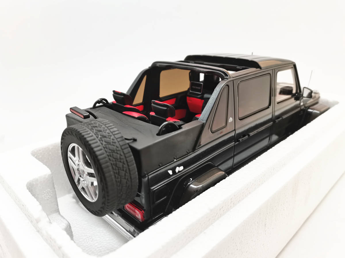 GT Spirit 1:18 Mercedes Benz Maybach G650 Landaulet Black GT721