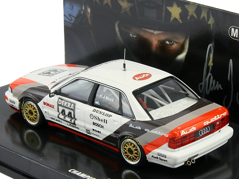 Minichamps 1:43 Audi V8 Team SMS #44 DTM 1990 Champion Hans-Joachim Stuck 444901444