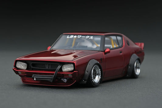 Ignition 1:43 LB-WORKS Kenmary 2Door Red Metallic IG0723