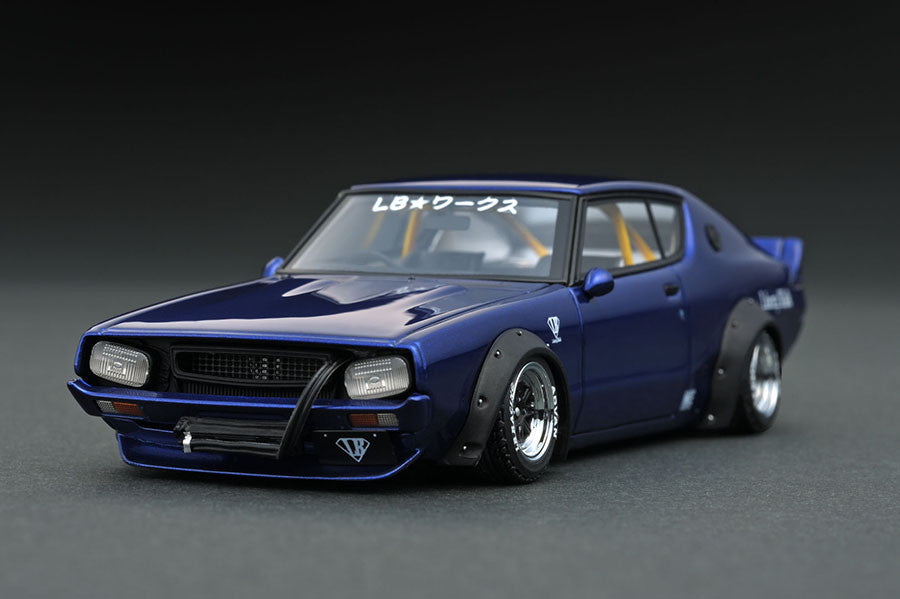 Ignition 1:43 LB-WORKS Kenmary 2Door Blue Metallic IG0725