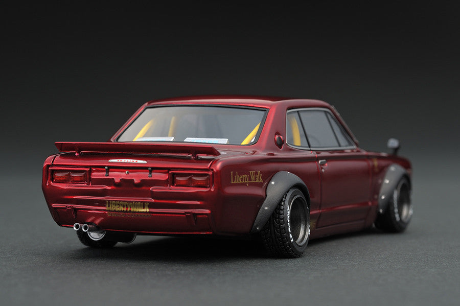 Ignition 1:43 LB-WORKS Hakosuka 2Door Red Metallic IG0719