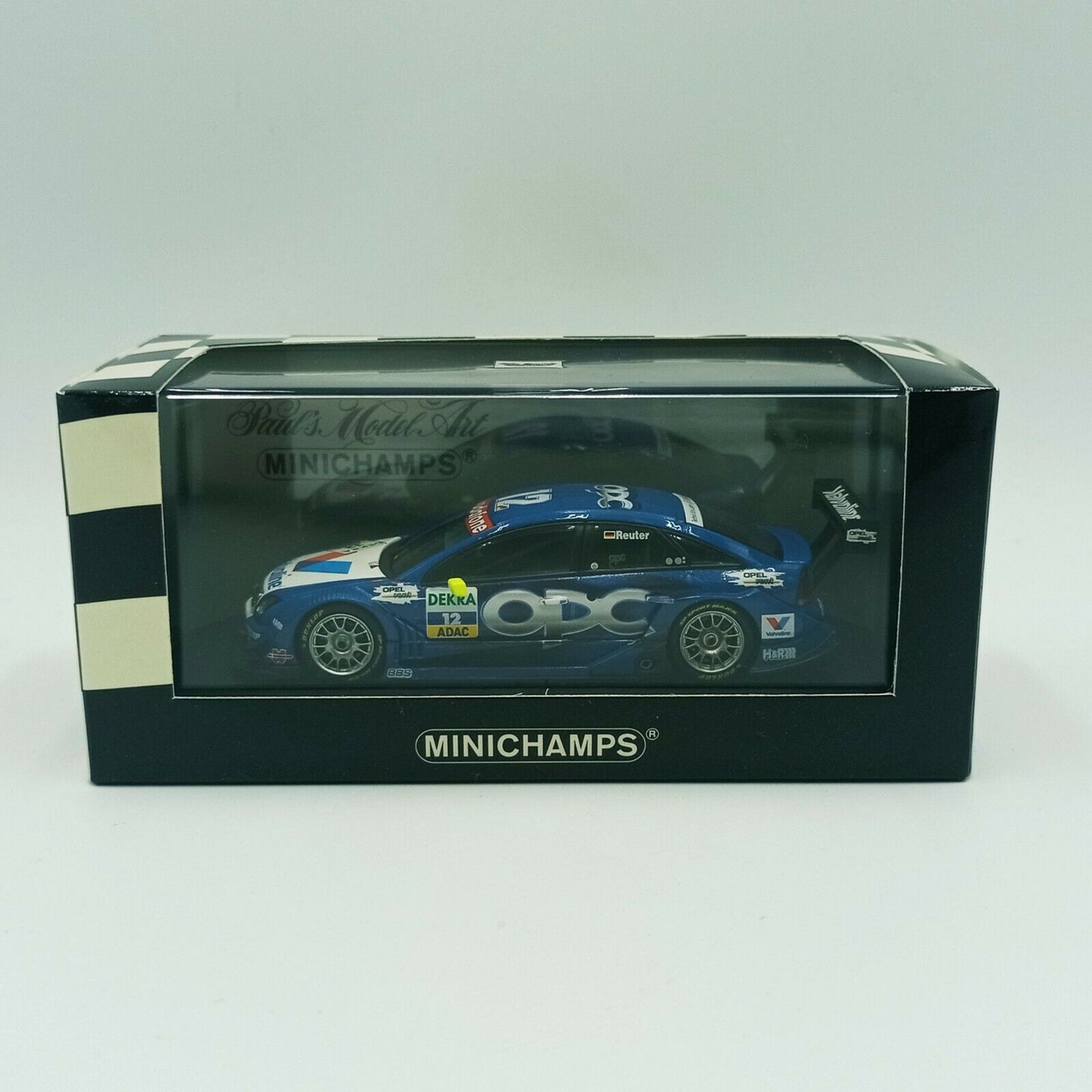 Minichamps 1:43 Opel Vectra C GTS V8 Manuel Reuter Team OPC #12 DTM 2005 400054612