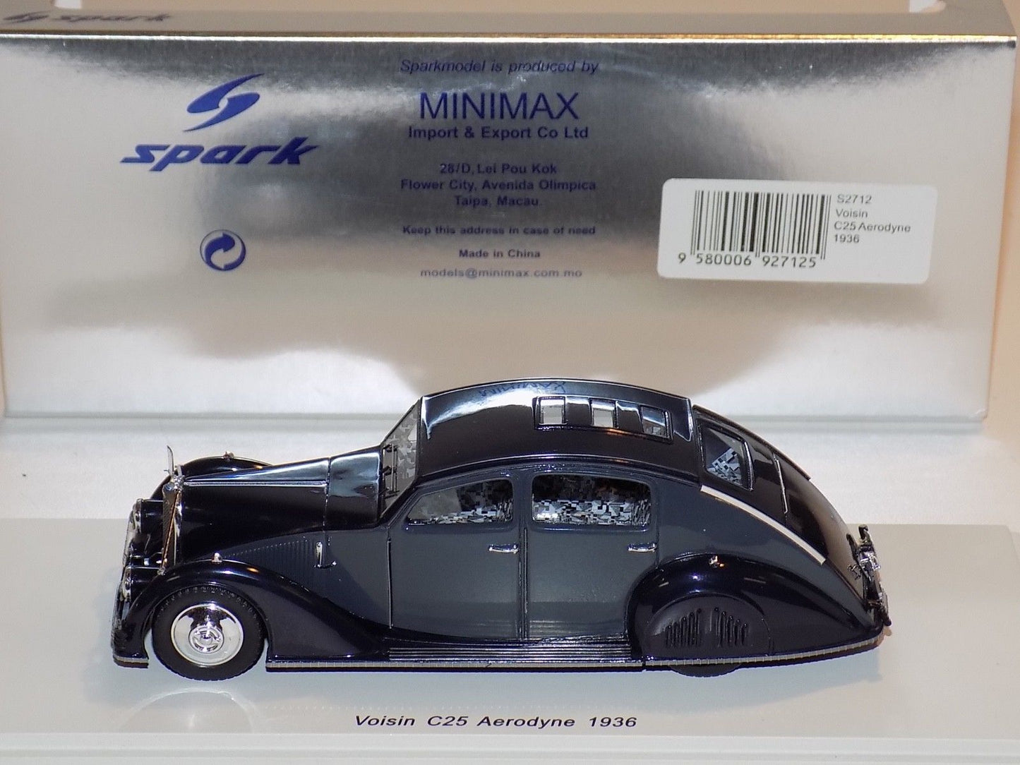 Spark 1:43 Voisin C25 Aerodyne 1936 S2712