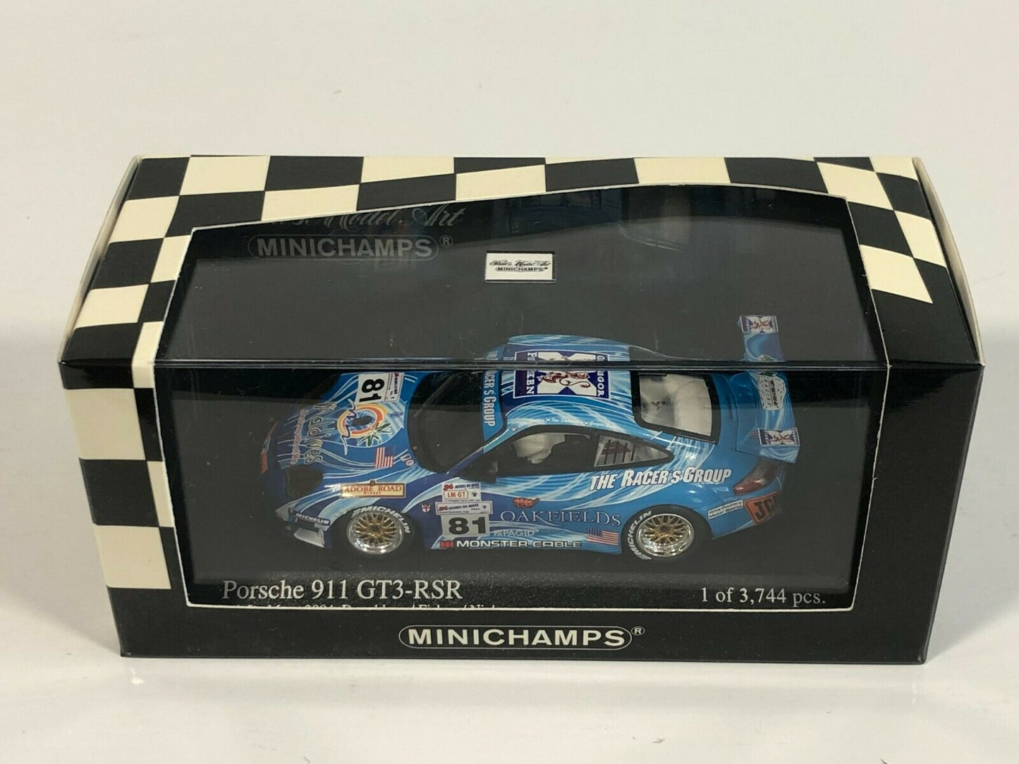Minichamps 1:43 Porsche 911 GT3 RSR Le Mans 2004 #81 400046981