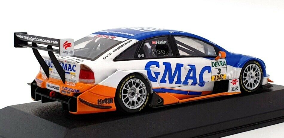 Minichamps 1:43 Opel Vectra GTS V8 GMAC Bank Marcel Faessler OPC eam Phoenix #3 DTM 2004 400044403